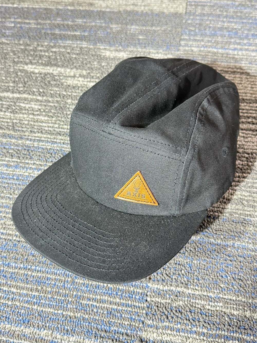 Axis Vehicle Outfitters Black 5 Panel Camp Hat